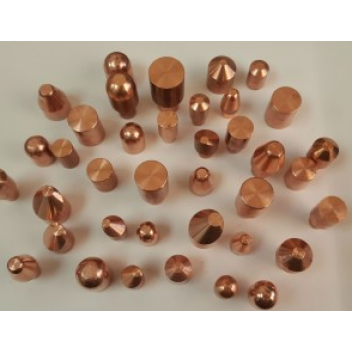 Male Spot Welding Caps RWMA Sizes 4, 5, 6, & 7 - Aichi Japan