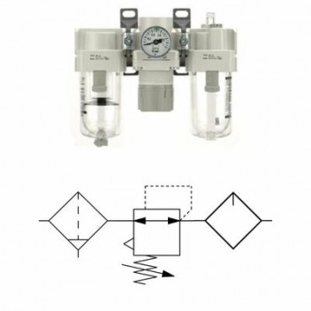 Bộ Lọc Khí SMC AC25-02G-A