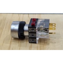 Nút nhấn nhả có đèn xanh lá Hanyoung DRX-RM1DG