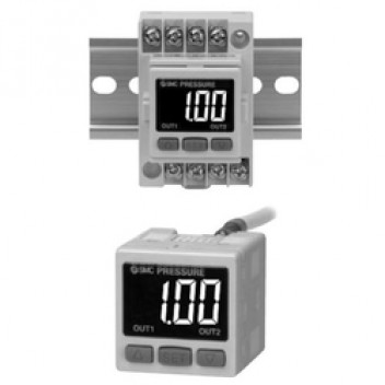 Bộ điều khiển Cảm Biến áp suất kỹ thuật số hiển thị 2 màu	PSE302-MLBC