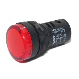 Đèn tủ điện màu đỏ Chint ND16-22DS/4